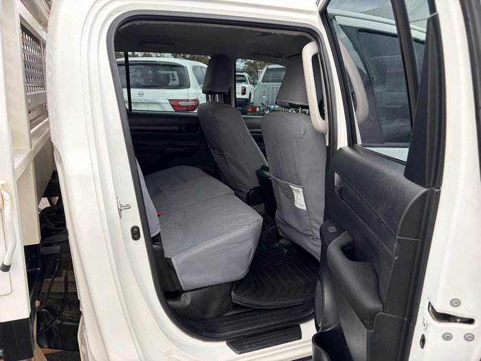 2022 Toyota Hilux SR GUN126R 4X4 Dual Range Glacier White
