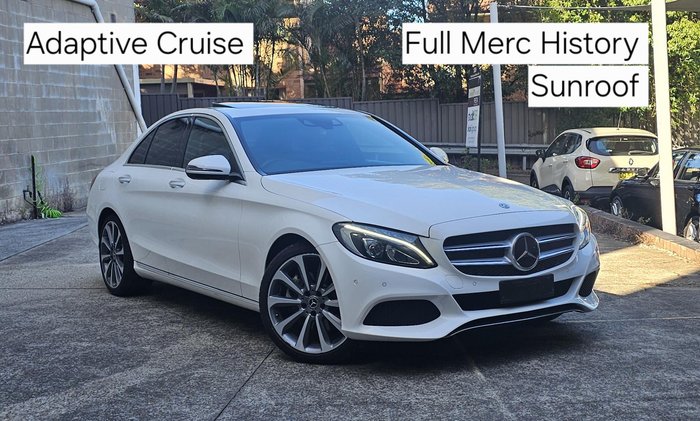 2018 Mercedes-Benz C-Class C300 W205 Polar White