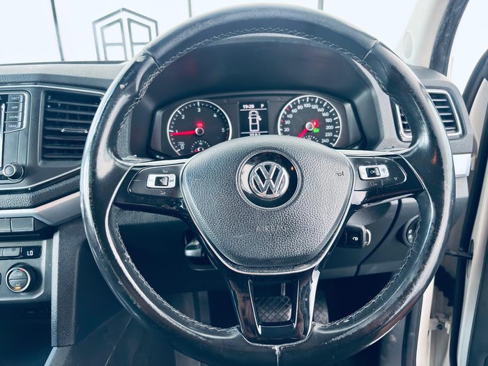 2017 Volkswagen Amarok TDI550 Sportline 2H MY18 4X4 Constant Candy White