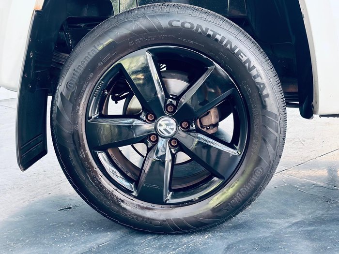 2017 Volkswagen Amarok TDI550 Sportline 2H MY18 4X4 Constant Candy White