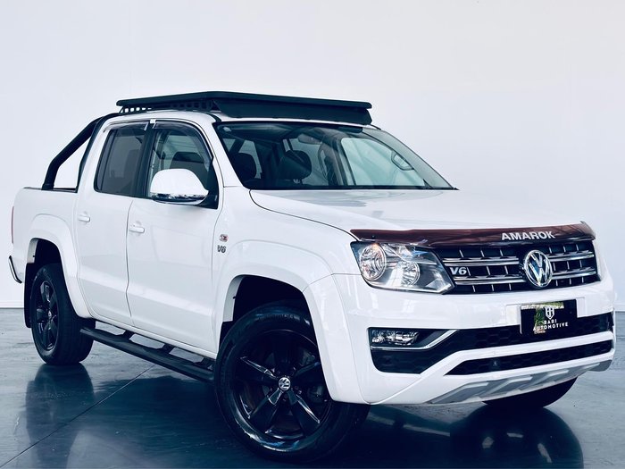 2017 Volkswagen Amarok TDI550 Sportline 2H MY18 4X4 Constant Candy White