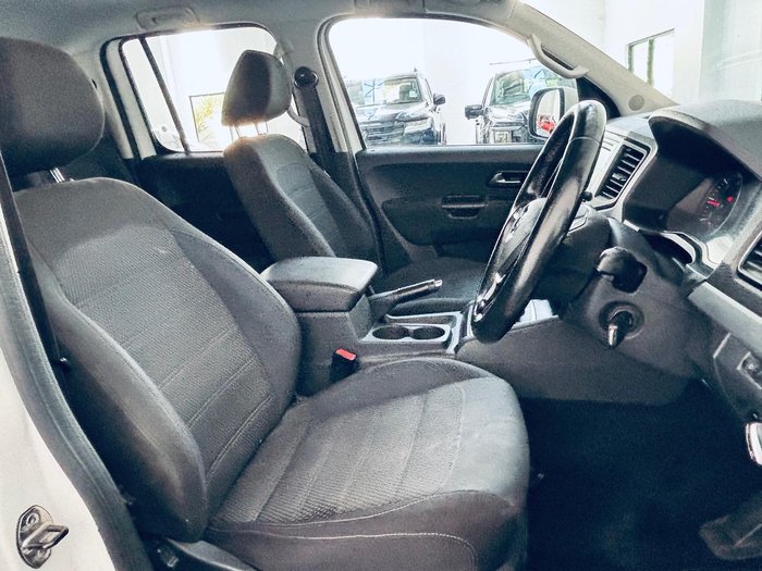 2017 Volkswagen Amarok TDI550 Sportline 2H MY18 4X4 Constant Candy White