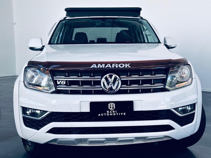 2017 Volkswagen Amarok TDI550 Sportline 2H MY18 4X4 Constant Candy White