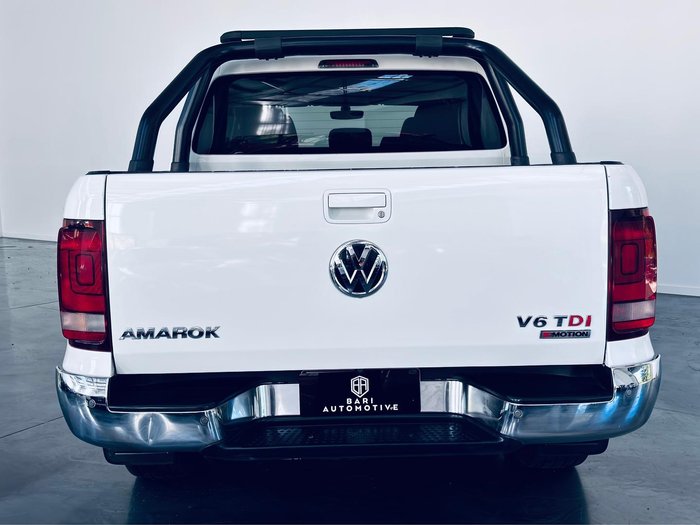 2017 Volkswagen Amarok TDI550 Sportline 2H MY18 4X4 Constant Candy White