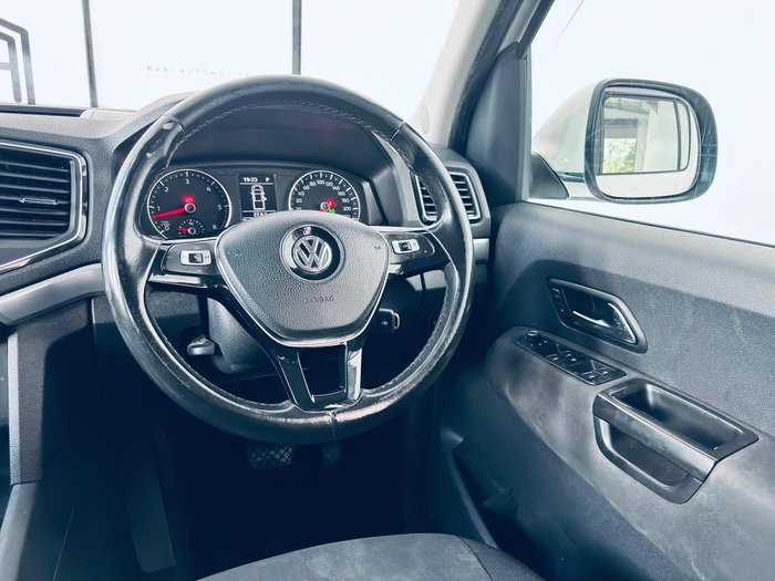 2017 Volkswagen Amarok TDI550 Sportline 2H MY18 4X4 Constant Candy White