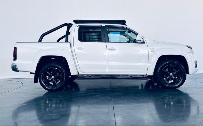 2017 Volkswagen Amarok TDI550 Sportline 2H MY18 4X4 Constant Candy White