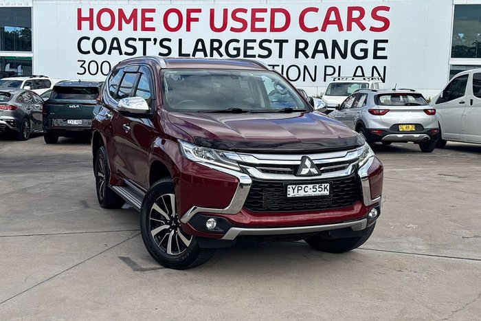 2017 Mitsubishi Pajero Sport GLS QE MY17 4X4 Dual Range Red