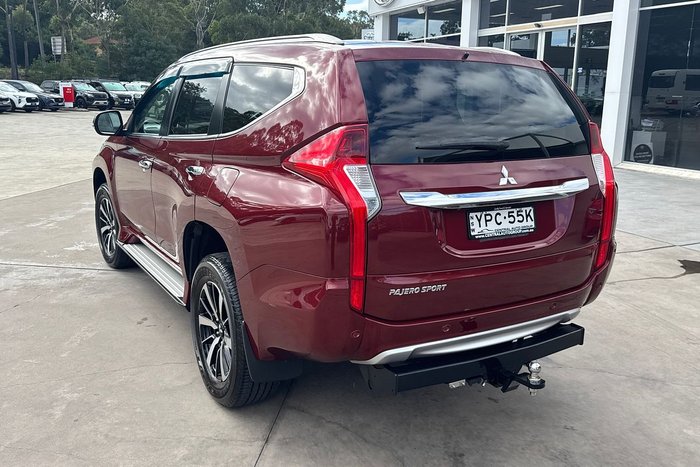 2017 Mitsubishi Pajero Sport GLS QE MY17 4X4 Dual Range Red