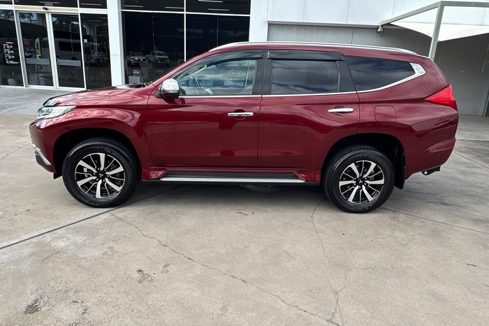 2017 Mitsubishi Pajero Sport GLS QE MY17 4X4 Dual Range Red