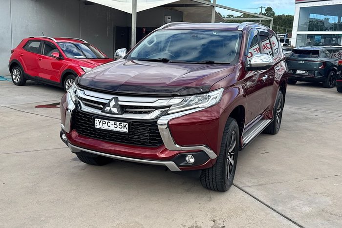 2017 Mitsubishi Pajero Sport GLS QE MY17 4X4 Dual Range Red