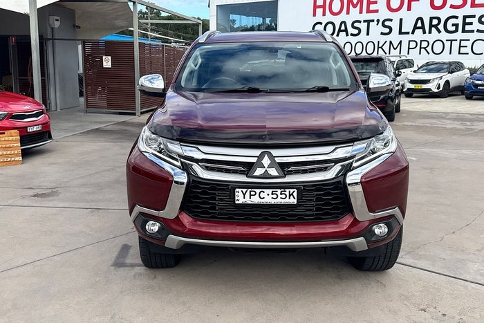 2017 Mitsubishi Pajero Sport GLS QE MY17 4X4 Dual Range Red