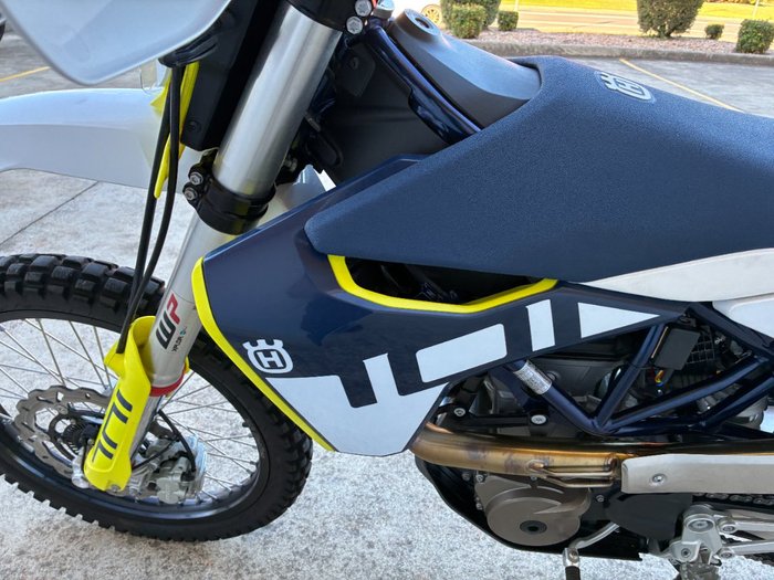 2024 Husqvarna 701 ENDURO White