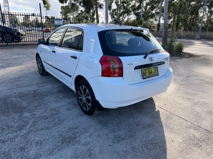 2005 TOYOTA COROLLA CONQUEST SECA ZZE122R White