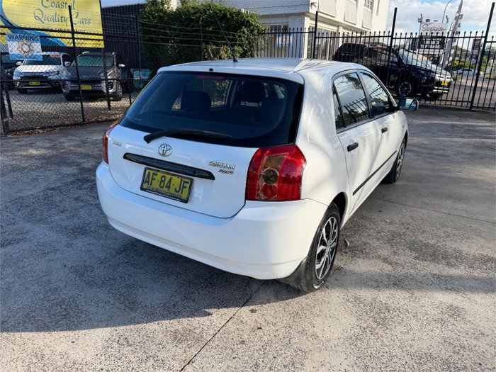 2005 TOYOTA COROLLA CONQUEST SECA ZZE122R White