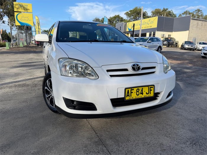 2005 TOYOTA COROLLA CONQUEST SECA ZZE122R White