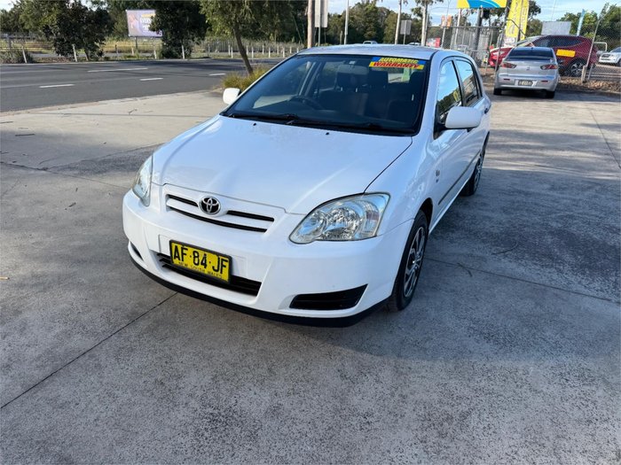 2005 TOYOTA COROLLA CONQUEST SECA ZZE122R White