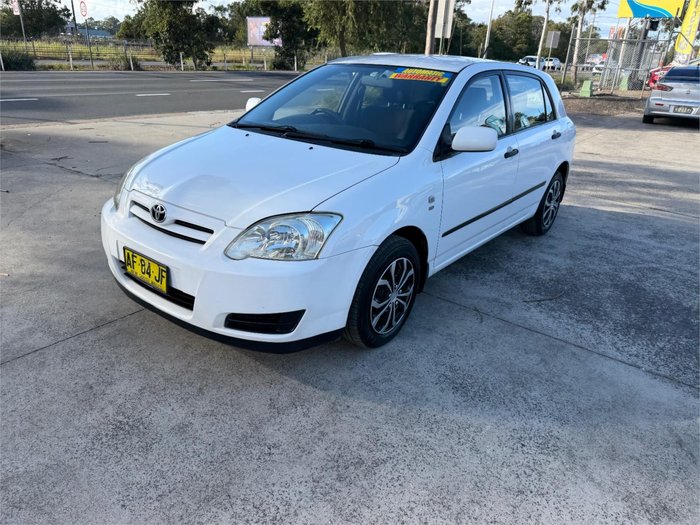 2005 TOYOTA COROLLA CONQUEST SECA ZZE122R White
