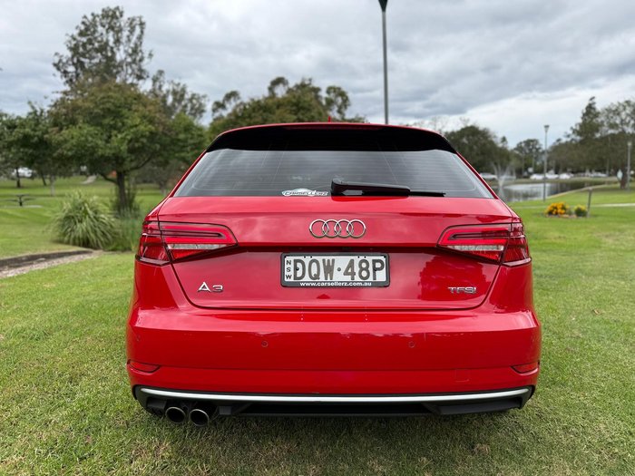 2017 Audi A3 Sport 8V MY18 Tango Red