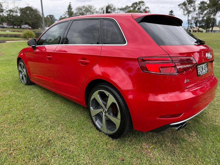 2017 Audi A3 Sport 8V MY18 Tango Red