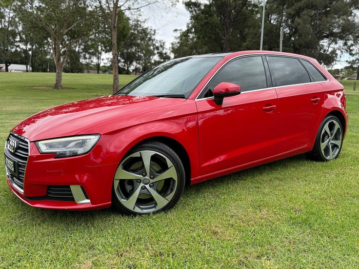 2017 Audi A3 Sport 8V MY18 Tango Red