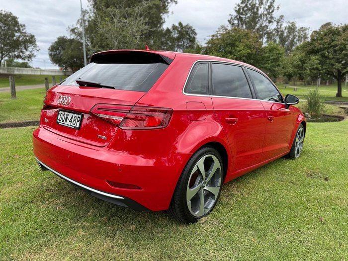2017 Audi A3 Sport 8V MY18 Tango Red