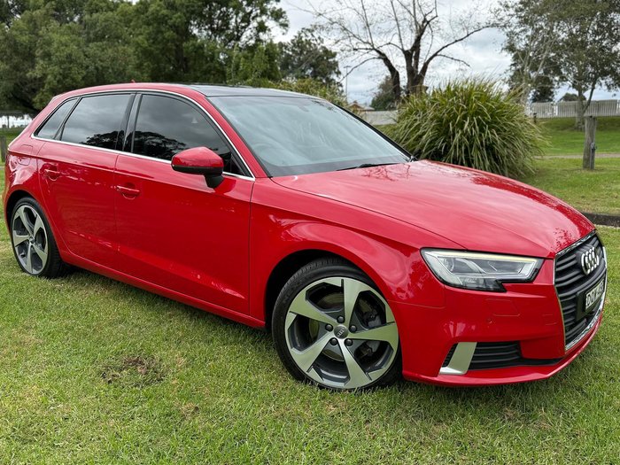 2017 Audi A3 Sport 8V MY18 Tango Red