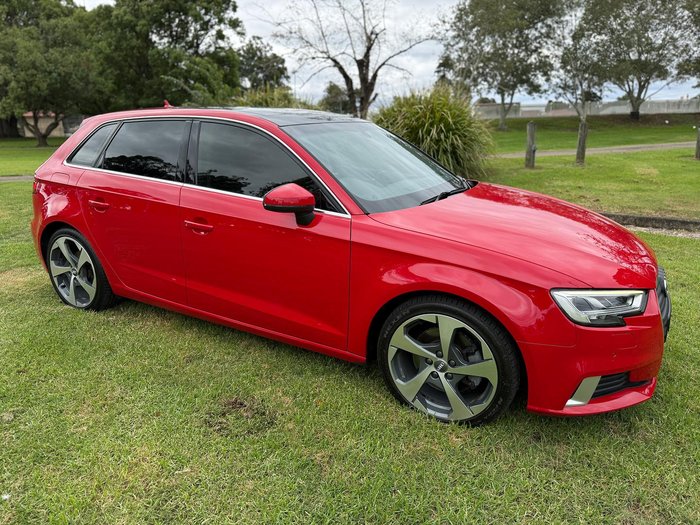 2017 Audi A3 Sport 8V MY18 Tango Red