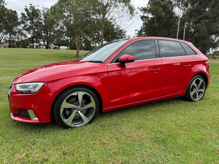 2017 Audi A3 Sport 8V MY18 Tango Red