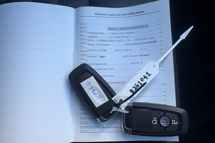 2025 Ford Everest Sport