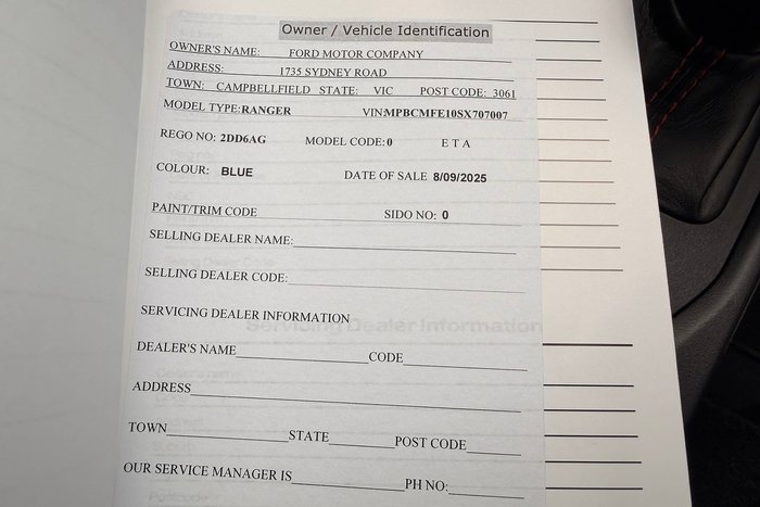 2025 Ford Ranger Raptor