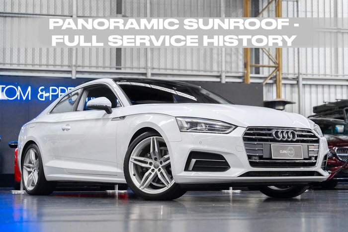 2017 Audi A5 sport F5 MY17 Glacier White