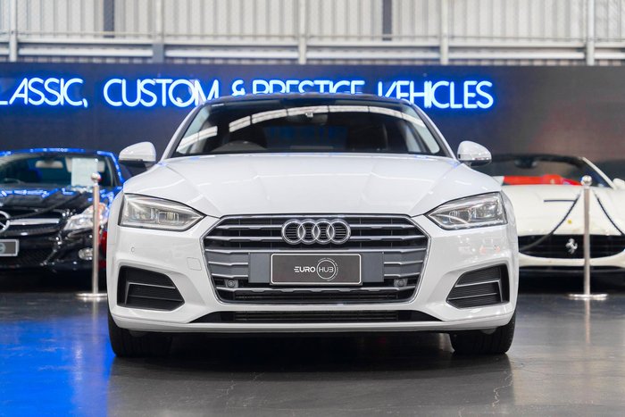 2017 Audi A5 sport F5 MY17 Glacier White