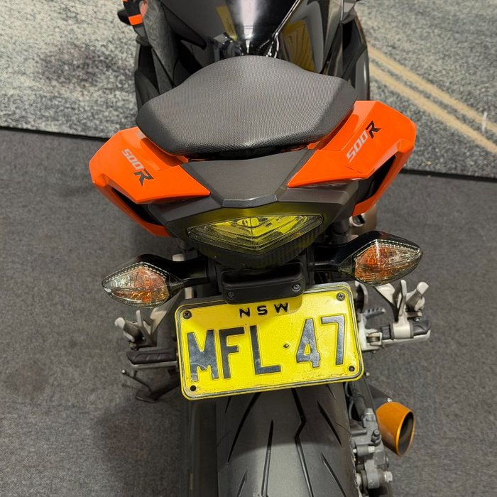 2016 Honda CBR500R Black