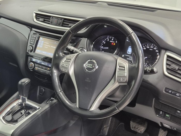 2017 Nissan QASHQAI Ti J11 Ivory Pearl