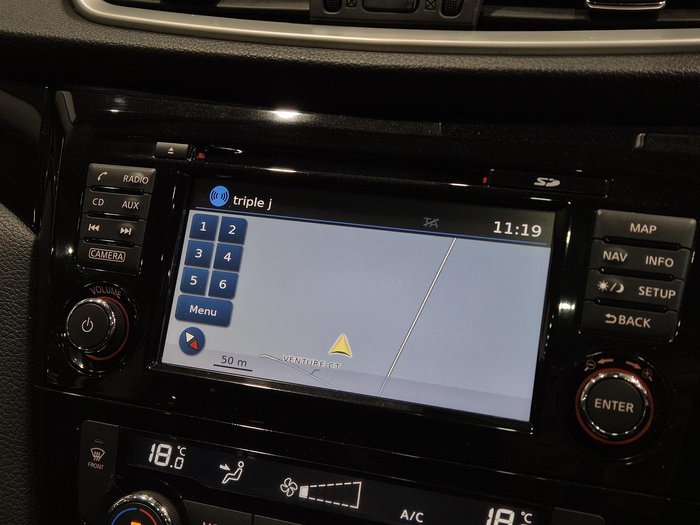 2017 Nissan QASHQAI Ti J11 Ivory Pearl