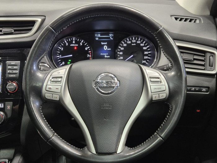 2017 Nissan QASHQAI Ti J11 Ivory Pearl