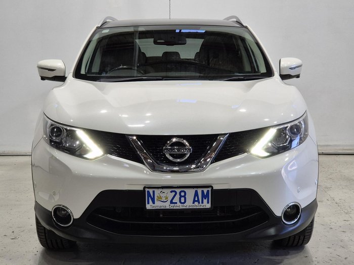 2017 Nissan QASHQAI Ti J11 Ivory Pearl