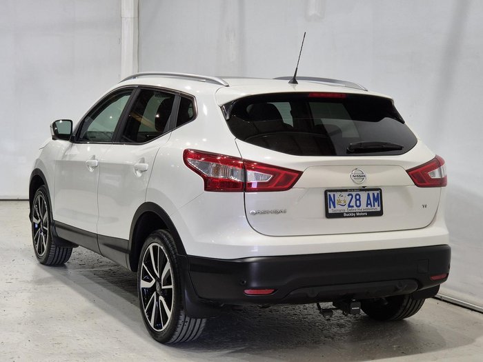 2017 Nissan QASHQAI Ti J11 Ivory Pearl