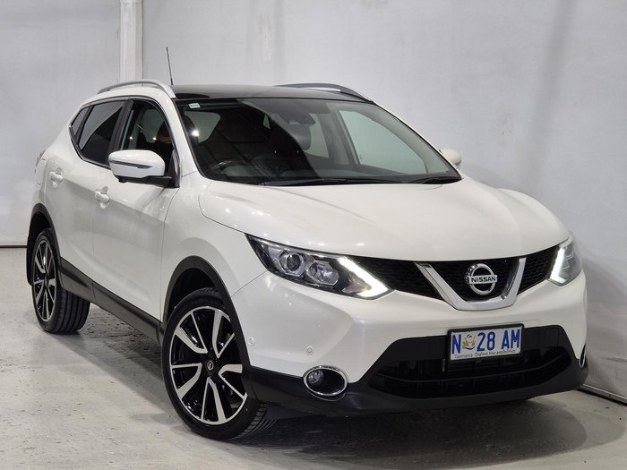 2017 Nissan QASHQAI Ti J11 Ivory Pearl