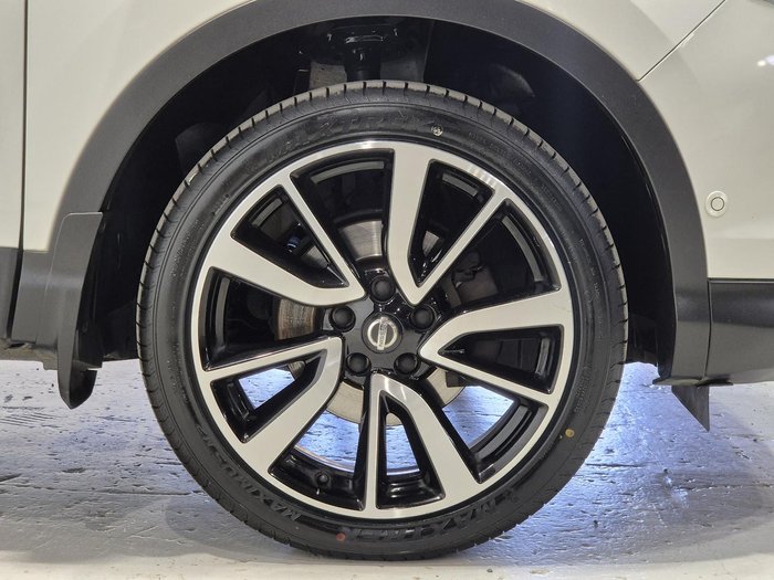 2017 Nissan QASHQAI Ti J11 Ivory Pearl