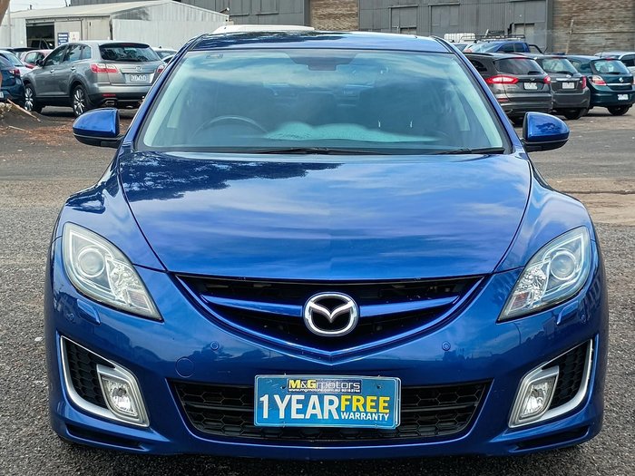 2009 Mazda 6 Luxury Sports GH Series 1 MY09 Aurora Blue