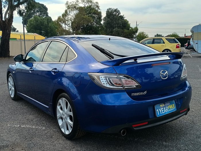 2009 Mazda 6 Luxury Sports GH Series 1 MY09 Aurora Blue