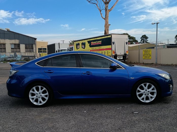 2009 Mazda 6 Luxury Sports GH Series 1 MY09 Aurora Blue