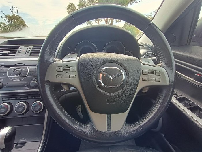 2009 Mazda 6 Luxury Sports GH Series 1 MY09 Aurora Blue