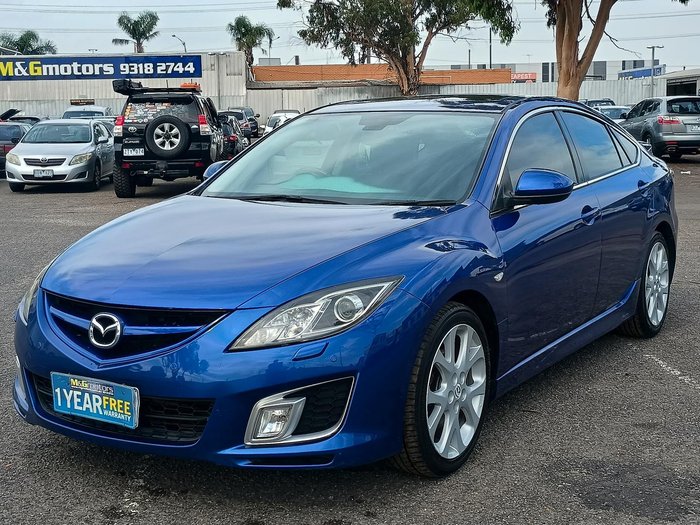2009 Mazda 6 Luxury Sports GH Series 1 MY09 Aurora Blue