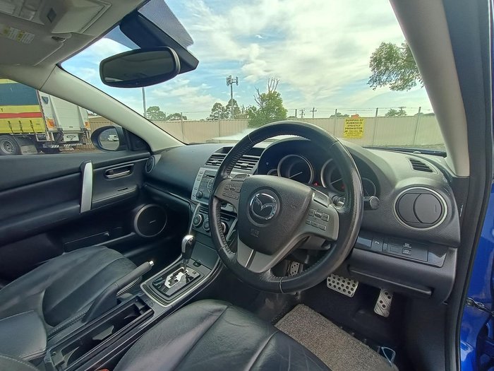 2009 Mazda 6 Luxury Sports GH Series 1 MY09 Aurora Blue