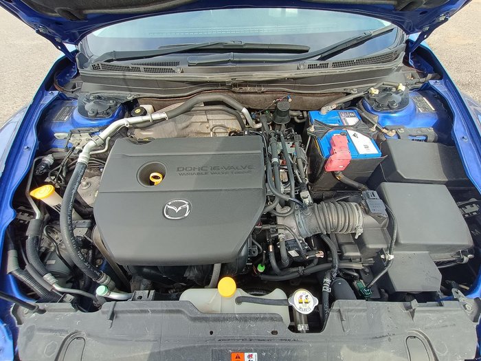 2009 Mazda 6 Luxury Sports GH Series 1 MY09 Aurora Blue