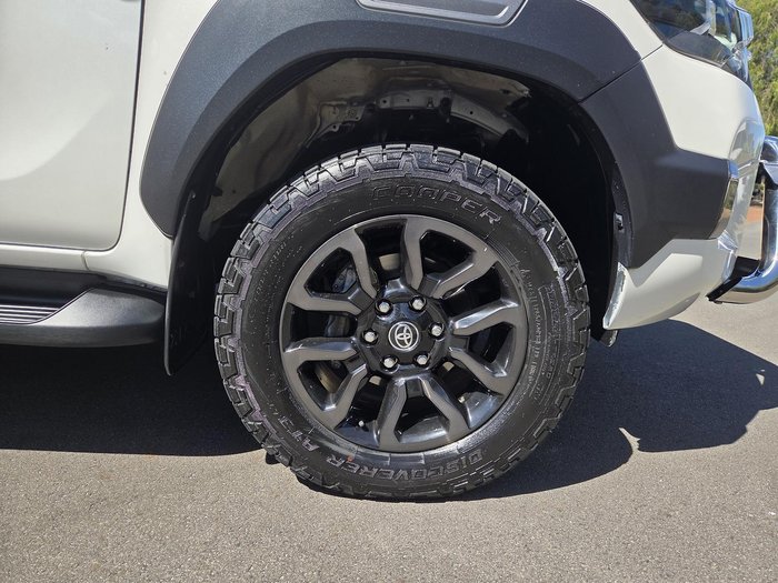 2021 Toyota Hilux Rogue GUN126R 4X4 Dual Range White