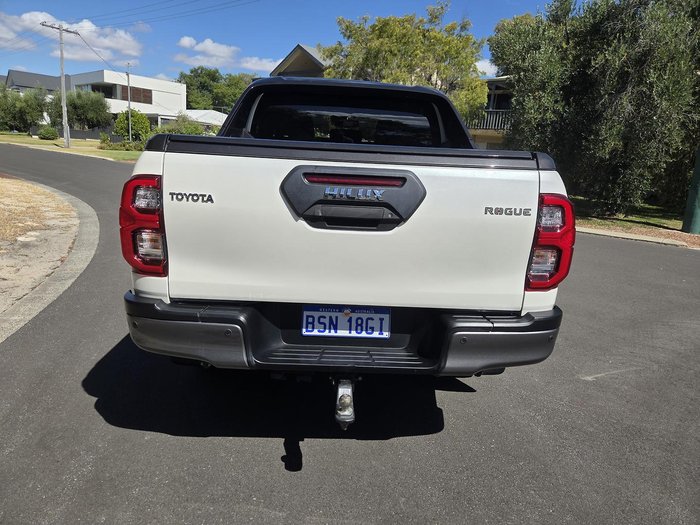 2021 Toyota Hilux Rogue GUN126R 4X4 Dual Range White