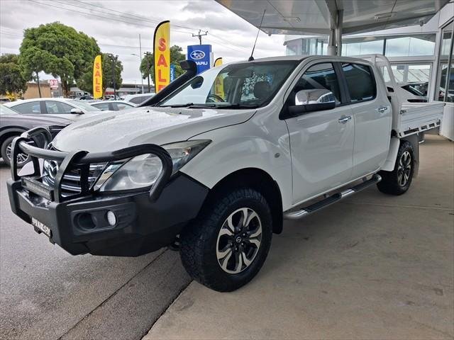 2018 Mazda BT-50 XTR UR 4X4 Dual Range Cool White